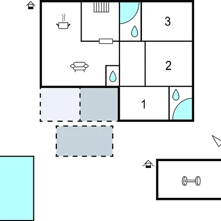 Awesome In With Kitchen Apartamento